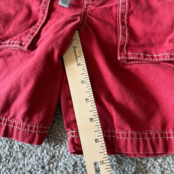 Mini boden shorts boys 4 red cargo casual summer classic preppy vacation school - Picture 10 of 13
